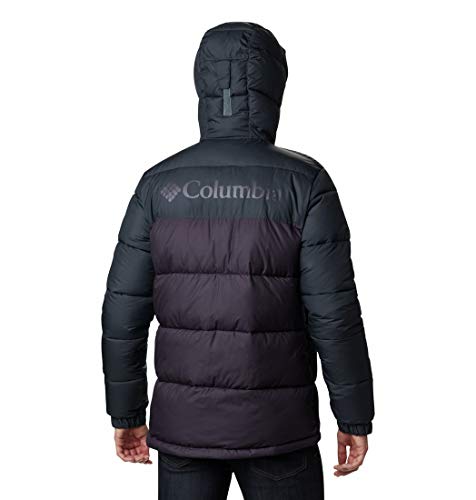 Columbia, Pike Lake Hooded, chaqueta con capucha hombre, morado oscuro