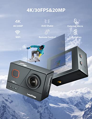 LeadEdge, 4K sports camera, 20 MP