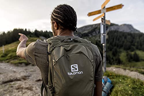 Salomon Trailblazer, 10 l, mochila para trekking, unisex, verde oliva
