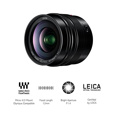 Panasonic Leica DG SUMMILUX H-X012, (12 mm, F1.4)