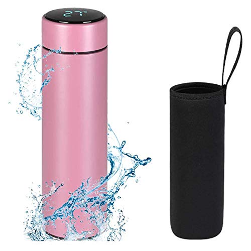 Flintronic Travel Mug Thermos 500ML Pink Thermos