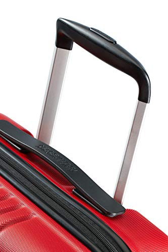 American Tourister Tracklite Spinner S, maleta de cabina, 55 cms, 34 L, roja