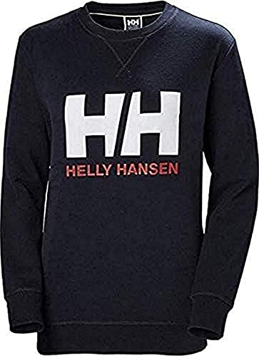 Helly Hansen HH Logo Crew sudadera deportiva, mujer, azul