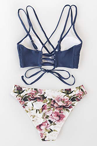 Cupshe Bikini-Set mit Blumenmuster