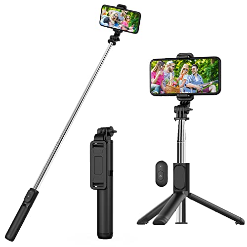 Selfie-Stick-Stativ, mini erweiterbar mit kabelloser Fernbedienung