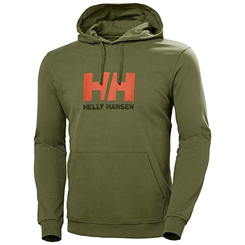 Helly Hansen, HH-Logo, Hoodie, Herren, grün