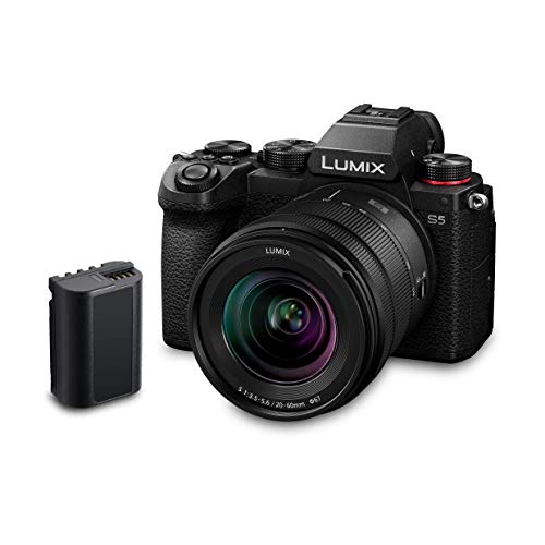Panasonic Lumix DC-S5AM + Lumix 20-60mm Lens and Lumix BLK22 Battery