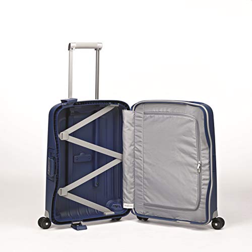 Samsonite S'Cure Spinner, luggage case, 55 cm, 34l, blue