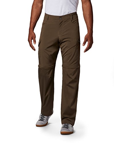 Columbia Silver Ridge 2, pantalones de senderismo convertibles, hombre, marrón