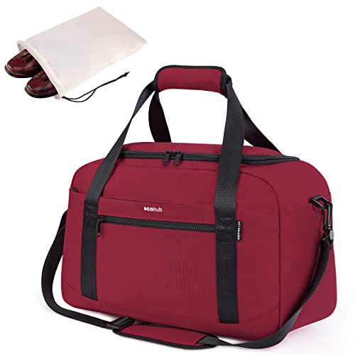 ECOHUB, bolsa de viaje de mano 40x20x25, rojo