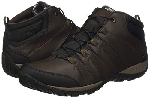 Columbia, Woodburn II Chukka Waterproof Omni-Heat, botas de senderismo para hombre, marrón