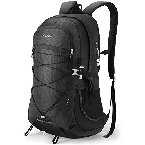 HOMIEE, 45L Hiking Backpack, Unisex, Black