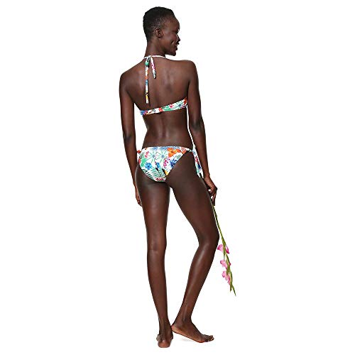 Desigual, women's tropical design bikini