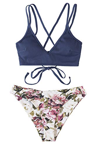 Cupshe, conjunto de bikini con estampado floral