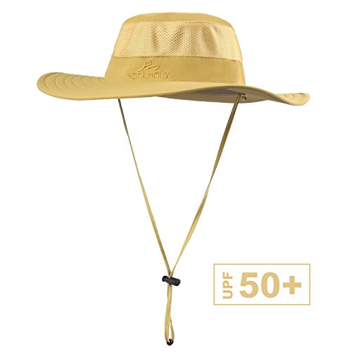 Koolsoly Unisex UPF 50 Sun Protection Fishing Hat