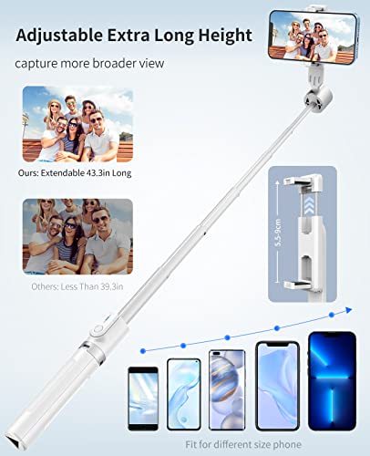Tupwoon, 110 cm extendable tripod selfie stick