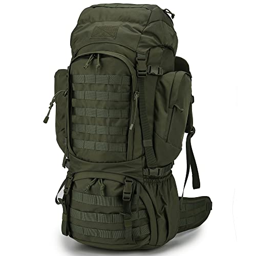 Mardingtop, 60L, Military Tactical Backpack, Army Green
