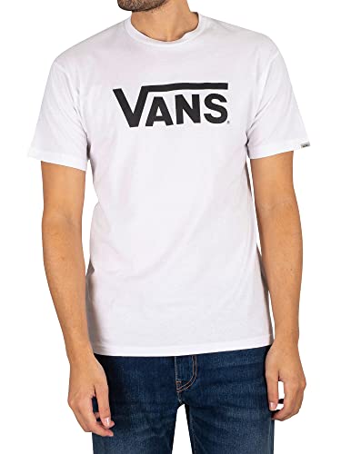 Vans Drop V-b camiseta, blanco y negro para hombre