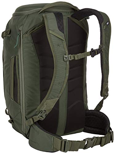 Thule Landmark de 40 l, mochila de viaje para hombres, verde oscuro