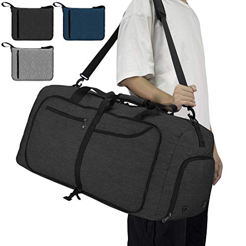 NEWHEY, 65 l travel bag, unisex, black