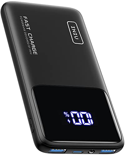 INIU PowerBank, 22.5W external battery fast charge 10500mAh