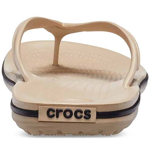 Crocs Crocband Flip, chanclas unisex adulto, chai