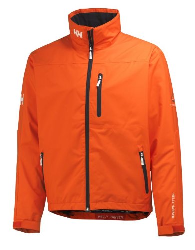 Helly Hansen, Crew Midlayer, men's nautical jacket, orange