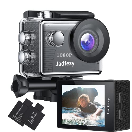 Jadfezy HD 1080P Sports Camera 30M with 140 Degree Wide Angle