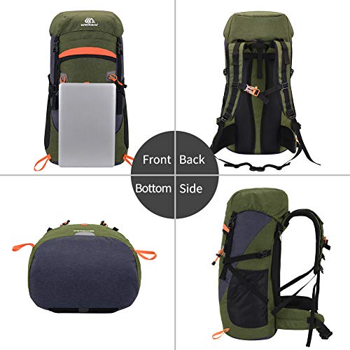 SKYSPER, 50 l hiking backpack, unisex, green