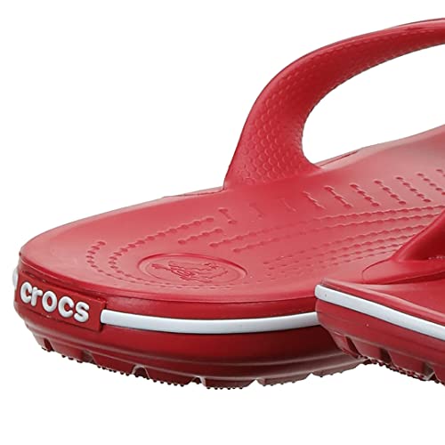 Crocs Crocband Flip, chanclas unisex adulto, roja