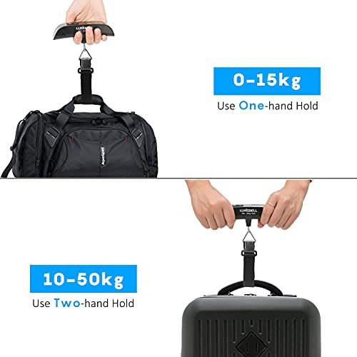 Luxebell 50 kg digitale Gepäckwaage für die Reise