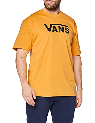 Vans Herren T-Shirt klassisch, Golden Glow-Schwarz