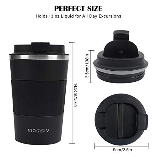 MOMSIV, coffee mug, coffee thermos, 380ml