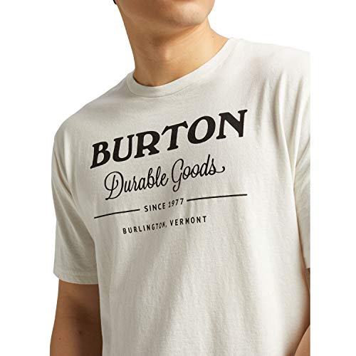 Burton Durable Goods, camiseta hombre, Stout White