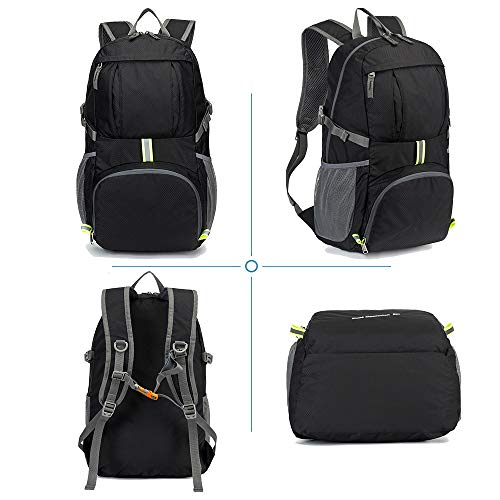 MRPLUM, 30 l, hiking backpack, unisex, black