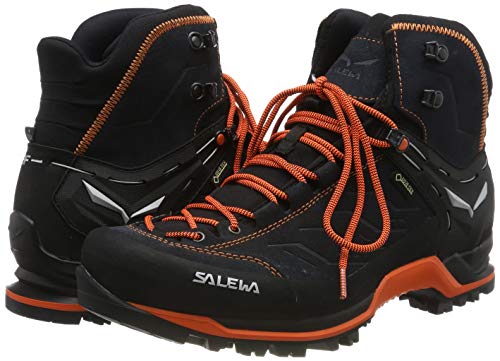 Salewa, Mountain Trainer, hiking boots, orange and black