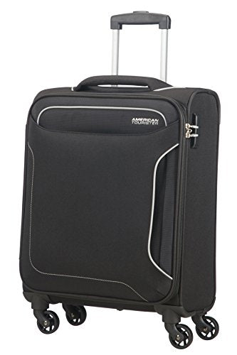 American Tourister Holiday Heat Spinner, maleta de cabina, 55 cms, 38 L, negro