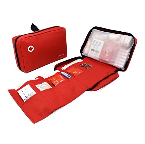 SUPER ROL first aid kit with 120 essential items