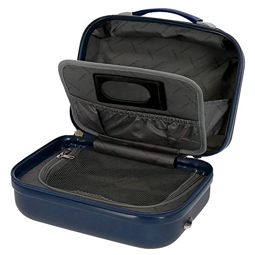 Movom Riga, maleta neceser, adaptable azul 29x21x15 cms