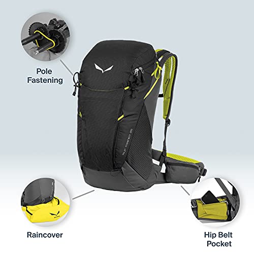 SALEWA Alp Trainer, 25 l, unisex travel backpack, black