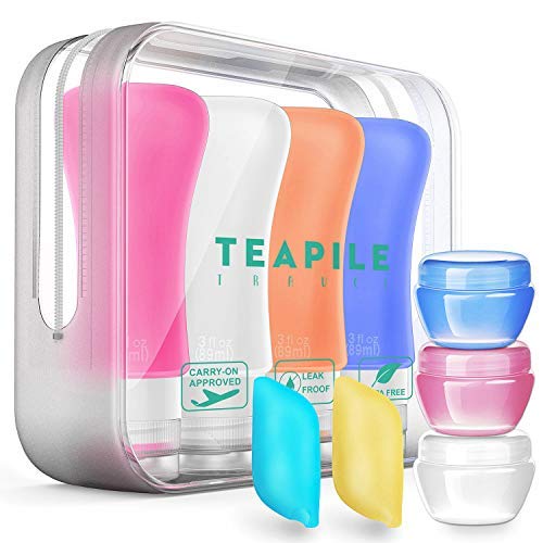 14 Pack Travel Bottles, TSA Approved Containers