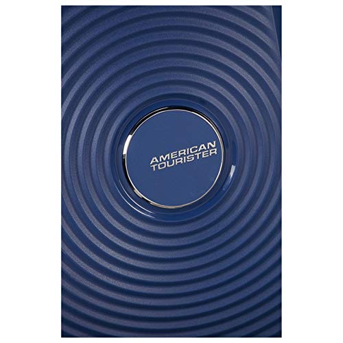 American Tourister, soundbox spinner expandible, 67cms, 71,5/81l, azul