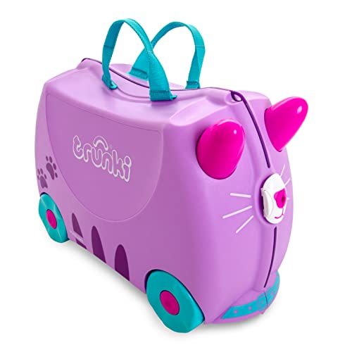 Trunki, maleta infantil de niño, equipaje cabina, Cassie el gato