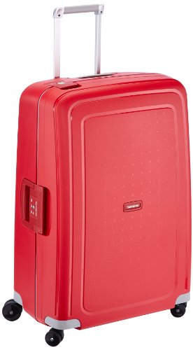 Samsonite S'Cure Spinner, maleta grande L (75 cms, 102 l), roja