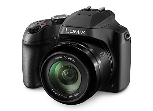 Panasonic Lumix DC-FZ82, 18,1 MP Bridge-Kamera mit F2,8-5,9 20-1200 mm + SLR-Kameratasche
