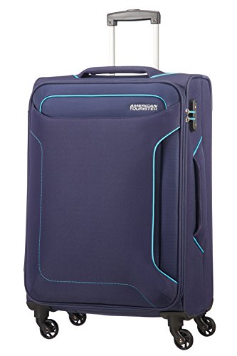 American Tourister Holiday Heat Spinner, maleta mediana, 67 cms, 66 L, azul marino