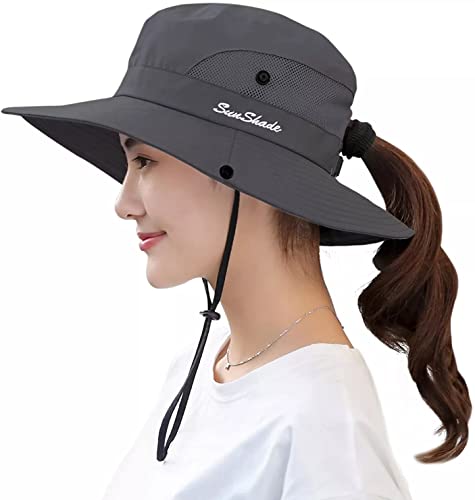 Sombrero de ala ancha para mujer