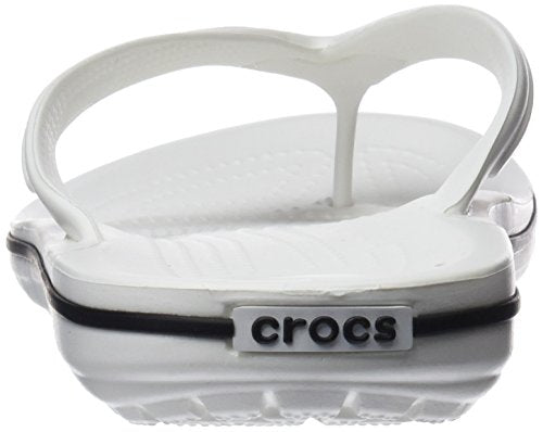 Crocs Crocband Flip, chanclas unisex adulto, blanco