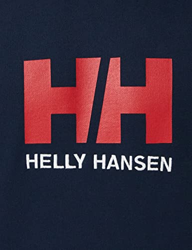 Helly Hansen, logo HH, sudadera con capucha, hombre, azul marino