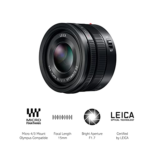 Panasonic Leica DG Summilux H-X015, (15mm, F1.7)